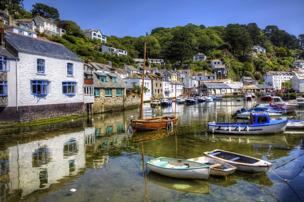 A beautiful fishing village in Cornwall